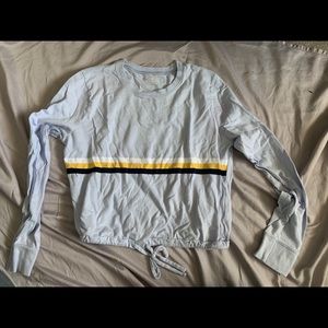 long sleeved crop top